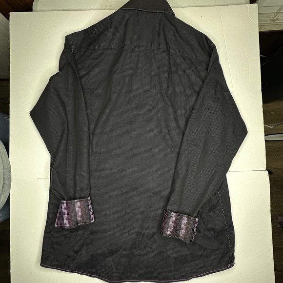 BLU - by Polifroni Men's black shirt. Size Large. - Picture 5 of 8